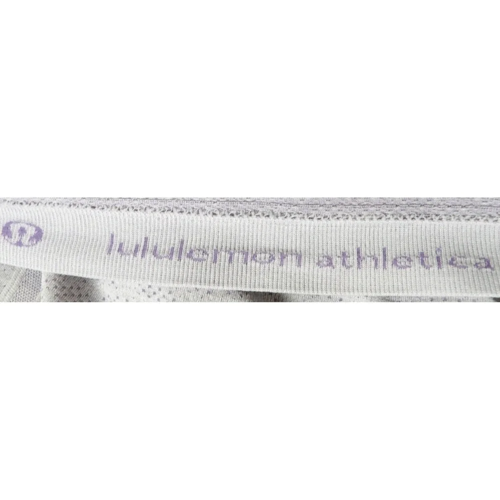 Lululemon Swiftly Tech 2.0 Short Sleeves Athletics Shirt Purple Women 12 Workout